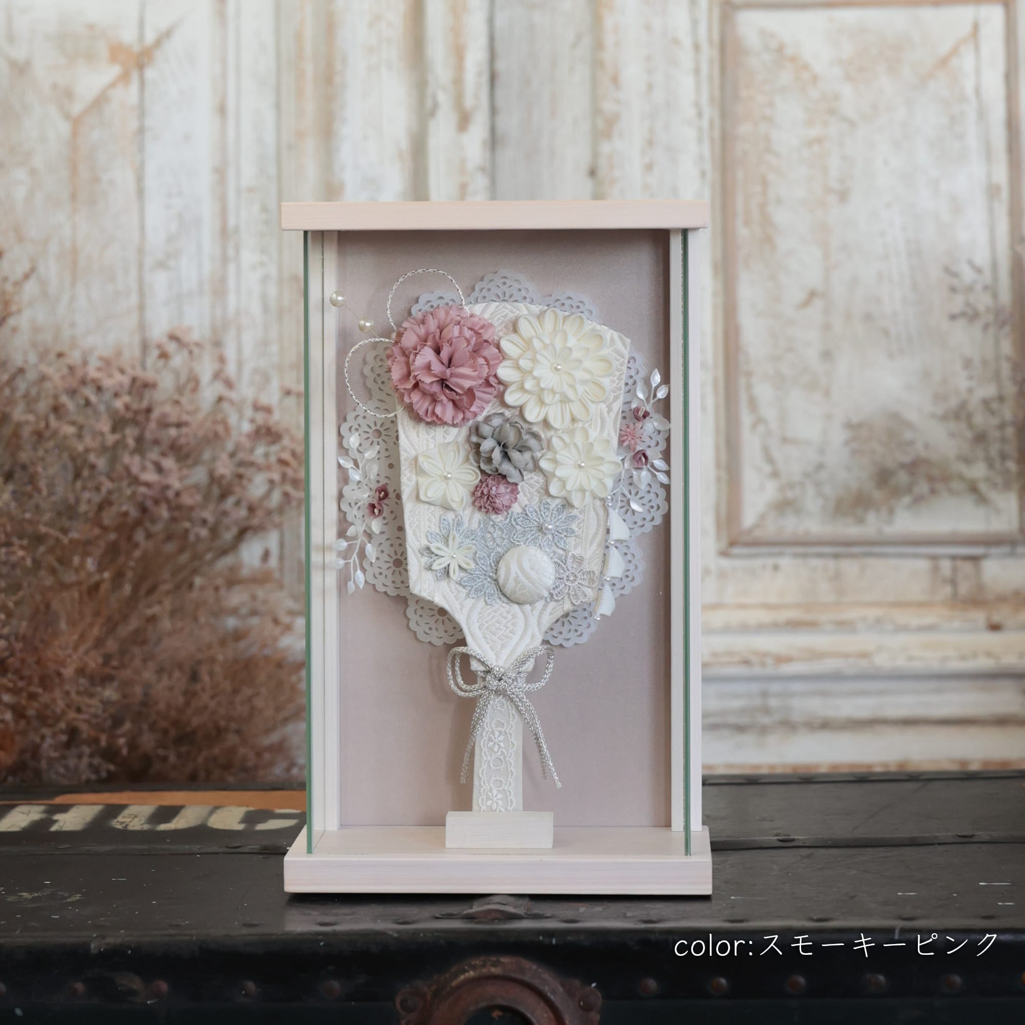 [INORIDOLL 公式] 羽子板 上品 ナチュラル 女の子 かわいい おしゃれ モダン 祈りドール コンパクト 人形のあづま inori doll 祈 祈ドール 雛人形 あづま 高さ33cm 今どき ケース入り ジャスミン