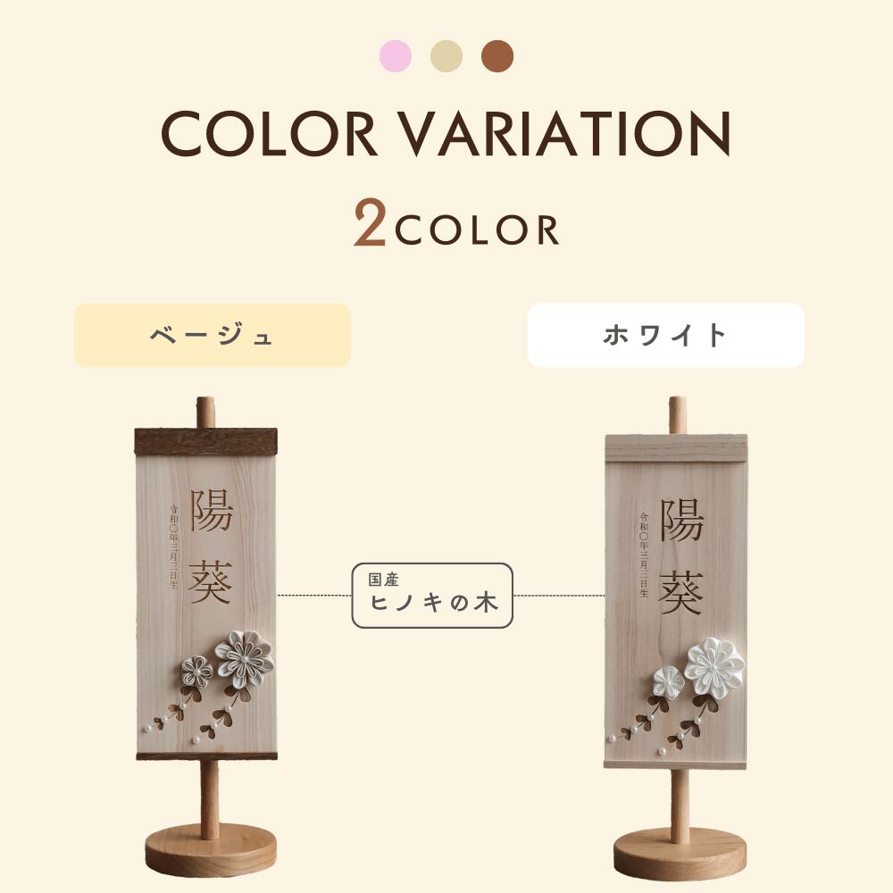 【期間中ポイント5倍】名前旗 雛人形 ケース飾...の紹介画像2