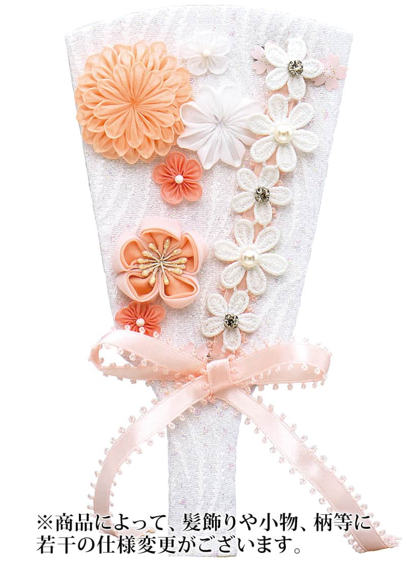 羽子板 単品 結（ヘッドドレスホワイト） 7号 【2026年度新作】 h081-mm-hg2529-7w