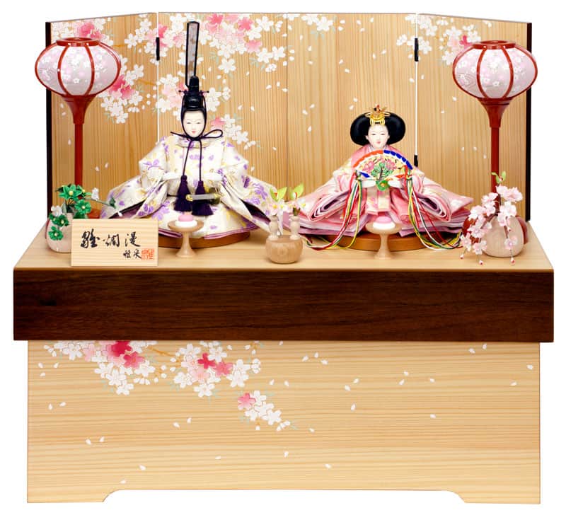 【先着クーポン★12/26まで】雛人形 ひな人形 雛 コンパクト 収納飾り 親王飾り 雅泉作 雛爛漫 京十三番親王 【2025年度新作】 h073-fz-4l12-aa-238