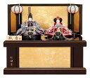 雛人形 ひな人形 雛 コンパクト 収納飾り 親王飾り 恵翠作 紙音 京十四番親王(大) 【2025年度新作】 h073-fz-4l12-aa-203