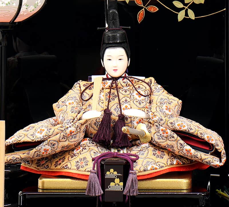 雅泉作 雛爛漫 京十三番親王 会津塗