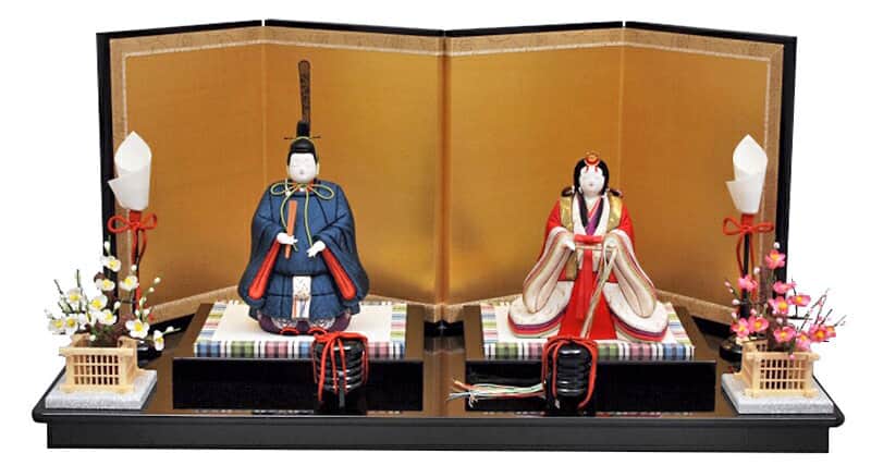 香炉峰 (こうろほう) 正絹 黒艶塗飾台 伝統的工芸品