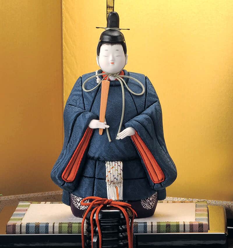 香炉峰 (こうろほう) 正絹 黒艶塗飾台 伝統的工芸品