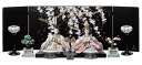リヤドロ 雛人形 Lladro ひな人形 雛 平飾り 親王飾り 花文様 フルセット 【2025年度新作】【国内正規流通品】 h073-01009671-FS