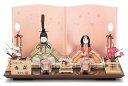 雛人形 真多呂 コンパクト ひな人形 雛 木目込人形飾り 平飾り 親王飾り 真多呂作 古今人形 香桜セット 入れ目 【2025年度新作】 h053-mt-128...