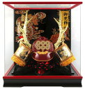 五月人形 真田幸村 コンパクト 着用 兜ケース飾り 兜飾り 藤翁作 着用真田S型 アクリルケース 【2025年度新作】 h075-fn-205-704