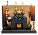 五月人形 久月 兜平飾り 兜飾り 中村宗光作 黒小札 正絹萌黄裾濃縅 8号 矧ぎ合わせ鉢 【2025年度新作】 h075-k-11565