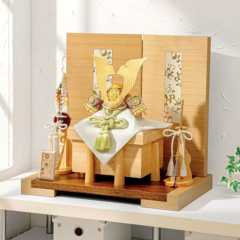 五月人形 豊久 兜平飾り 兜飾り 鈴甲子雄山作 葵 7号 【2024年度新作】 h065-mo-502720 GG-039