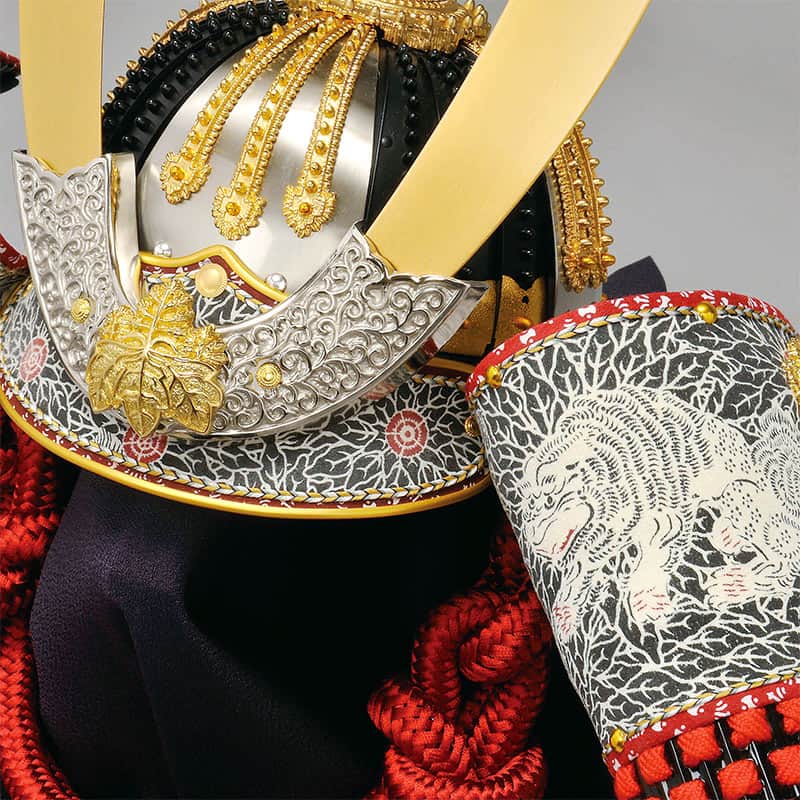 五月人形 豊久 兜収納飾り 兜飾り 鈴甲子雄山作 櫛引八幡宮所蔵模写 白糸褄取 30号 【2023年度新作】 h055-mo-502636 GF-005|人形屋ホンポ特急/雛人形五月人形 五月人形 豊久 兜収納飾り 兜飾り 鈴甲子雄山作 櫛引八幡宮所蔵模写 白糸褄取 30号 【2023年度新作】 h055-mo-502636 GF-005|人形屋ホンポ特急/雛人形五月人形