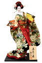 日本人形 尾山人形 人形単品 寿喜代作 末広の舞 ちりめん 12号 【2025年度新作】 sk-o2630