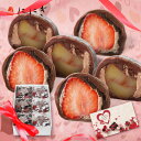 【バレンタイン】菓実の福 フルーツ大福6個詰合せ　ショコラあ