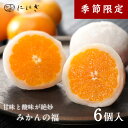 フルーツ大福6個詰合せ みかんの福 6個入