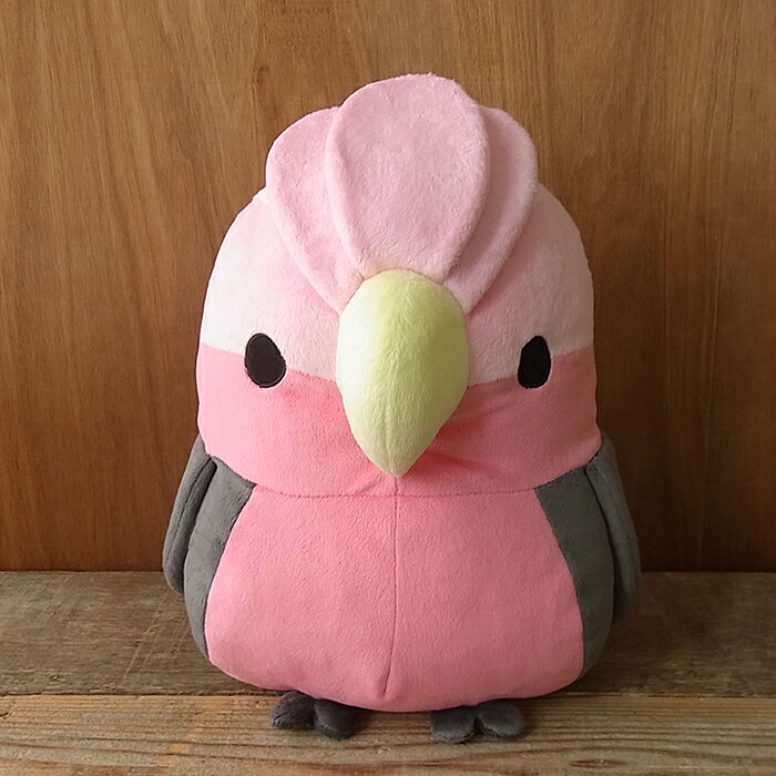 ＼平日9時までの注文で即日発送／【TST ムニュマム XLサイズ モモイロインコ ぬいぐるみ】鳥 インコ ぬいぐるみ リアル 本物 そっくり ペットのサムネイル