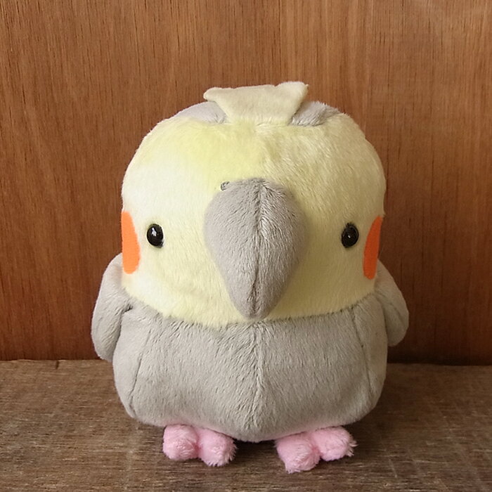 ＼平日9時までの注文で即日発送／【TST ムニュマム Mサイズ オカメインコ（グレー） ぬいぐるみ】鳥 インコ ぬいぐるみ リアル 本物 そっくり ペットのサムネイル