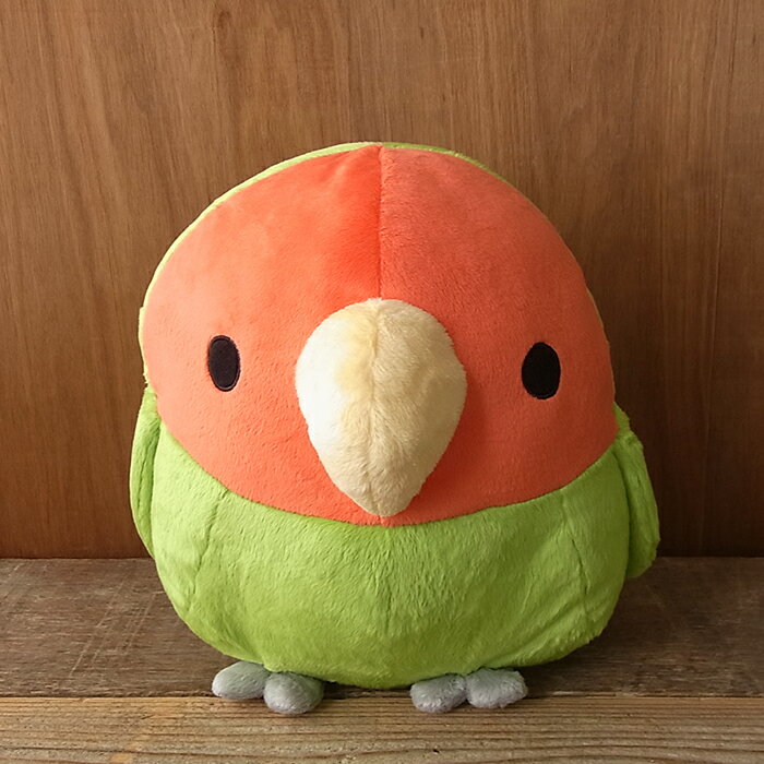 ＼平日9時までの注文で即日発送／【TST ムニュマム XLサイズ コザクラインコ ぬいぐるみ】鳥 インコ ぬいぐるみ リアル 本物 そっくり ペット