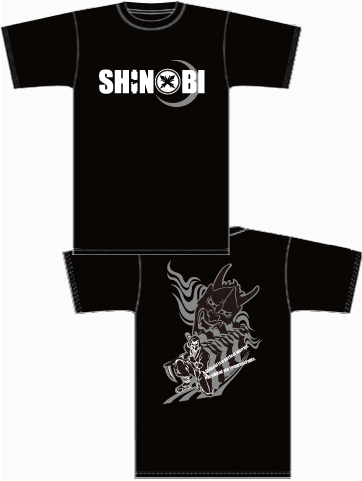 半袖忍者Tシャツ(OGRE) ≪ 忍者 NINJA にんじゃ 侍 SAMURAI さむらい 手裏剣 syuriken しゅりけん 刀 Sw..
