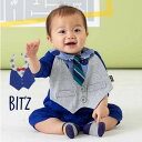 【2090円→500円】セール BIT'Z【ビッツ】おめかし スタイ【人気 子供服 ブランド ベビー 小物 よだれかけ ネクタイ おしゃれ アニマル ライオン ...