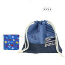 ∴2柄巾着【人気 キッズ ジュニア 大人 小物 巾着 きんちゃく 小物入れ バッグ BAG デニム ストライプ 星 スター ギフト プレゼント 男の子 女の子 ...