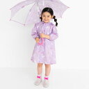 【30%】セール orange bon bon【オレンジボンボン】Petit Angelina【プチアンジェリーナ】GIRL レインコート【子供 キッズ かっぱ 合羽 雨具 雨 レイン ランドセルコート 総柄 かわいい 女の子 通園 通学 sale】 3