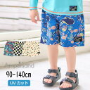 【40%】セール ampersand【アンパサンド】バラエティ スイムパンツ【人気 子供服 キッズ ベビー 水着 スイムウェア 海水パンツ トランクス 総柄 柄...