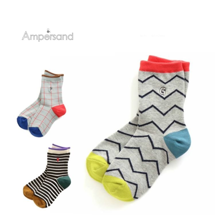 【100円くつ下】 ampersand【アンパサ