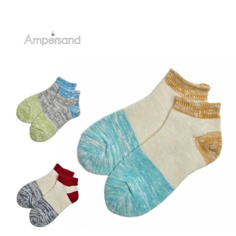 【100円くつ下】 ampersand【アンパサ