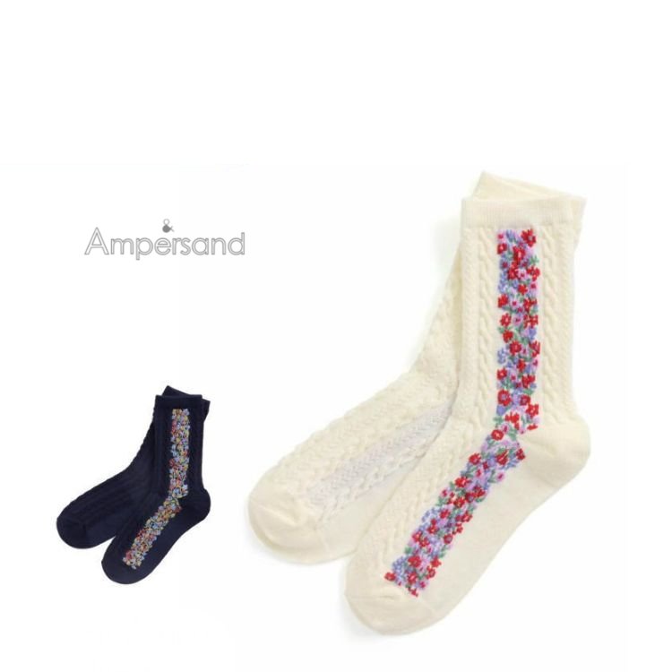 【100円くつ下】 ampersand【アンパサ