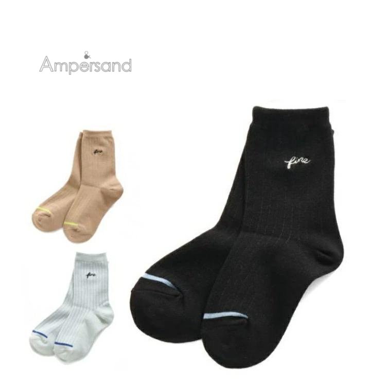 【100円くつ下】 ampersand【アンパサ