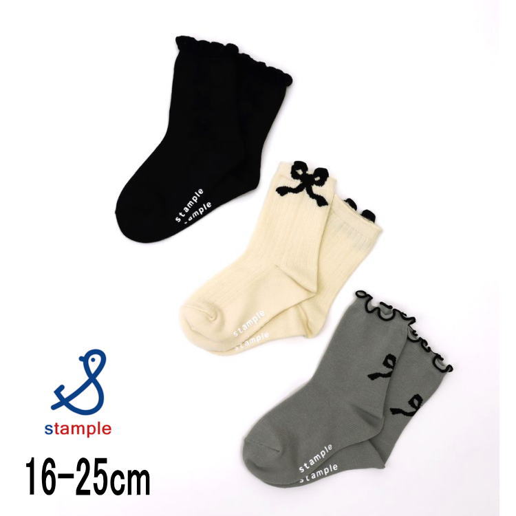 ギフト対応 メーカー希望小売価格はメーカー商品タグに基づいて掲載しています。&nbsp; &nbsp; SIZE サイズ 対応サイズ M 16-18cm L 19-21cm LL 22-25cm INFORMATION 素材 綿 ポリエステル その他 配送について ※配送方法【ゆうパケット（追跡可能メール便）】をご指定頂いた場合、2点まで1配送でお届けいたします。複数お買い求め頂きました場合、送料を訂正させて頂きます。 注文確定メールにてご確認下さいませ。※ ※本品をゆうパケット（追跡可能メール便）でご購入いただきますとメール便の厚さ指定がある為薄く入れなおして発送させて頂く場合がございます。ご了承くださいませ。※ 注意点 ※返品交換不可 ※Mサイズのみ足裏にスタンプルオリジナルロゴのすべり止め付きです。 素材感や色合いの表現には差があります。 お使いのパソコンのモニター環境により色合いが異なる場合がありますので、ご了承の上ご注文お願い致します。 メーカー希望小売価格はメーカー商品タグに基づいて掲載しています。 ■　stampleをもっと見る　≫≫≫ ■　靴下をもっと見る　≫≫≫