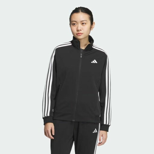 ADIDAS アディダス JW9786 スリーストライプス ルーズフィット ダブルニット トラックトップ レディース トラックトップ ADIDAS アディダス JW9786 スリーストライプス ルーズフィット ダブルニット トラックトップ レディース トラックトップ