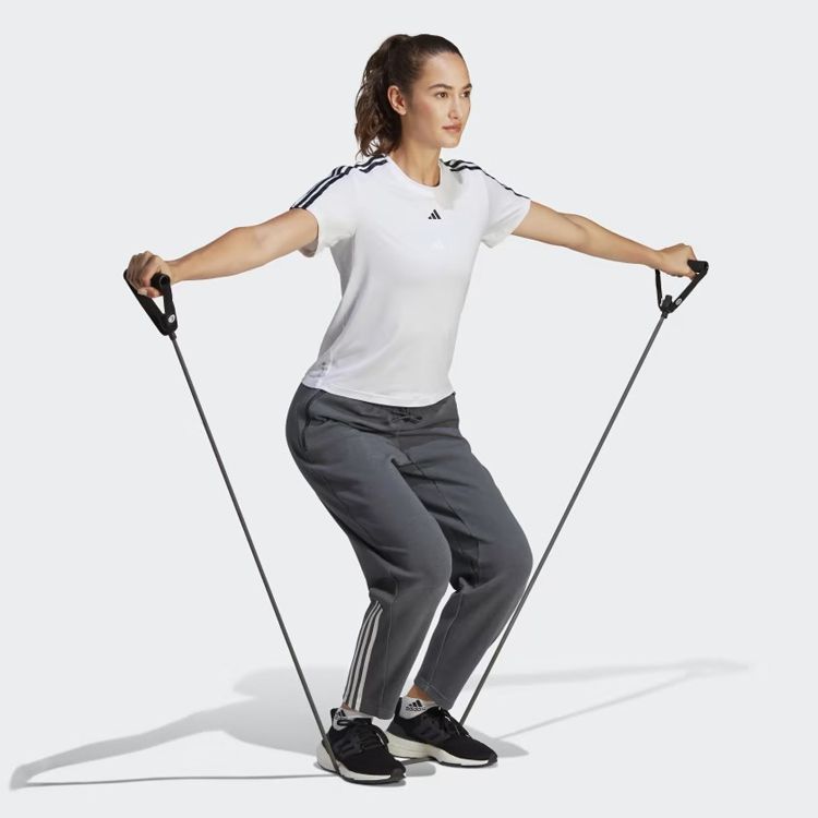 ADIDAS アディダス IC5040 AEROREADY トレイン エッセンシャルズ スリーストライプス 半袖Tシャツ レディース Tシャツ
