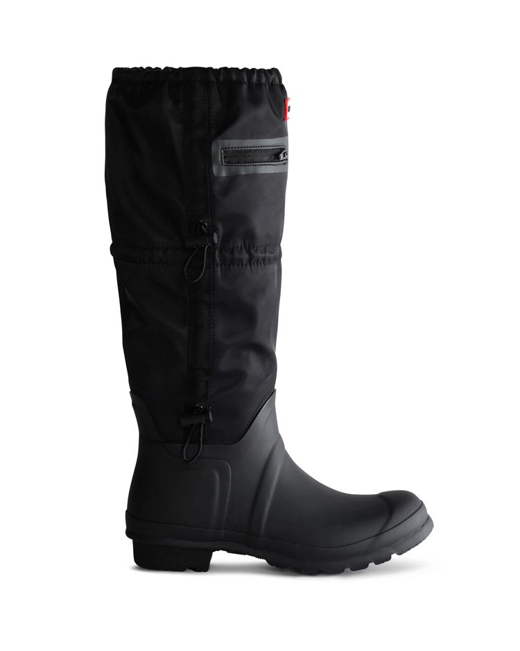 HUNTER ϥ󥿡 WFT1000RPB-BLK WOMENS ORIGINAL TALL TRAVEL BOOT ǥ ֡