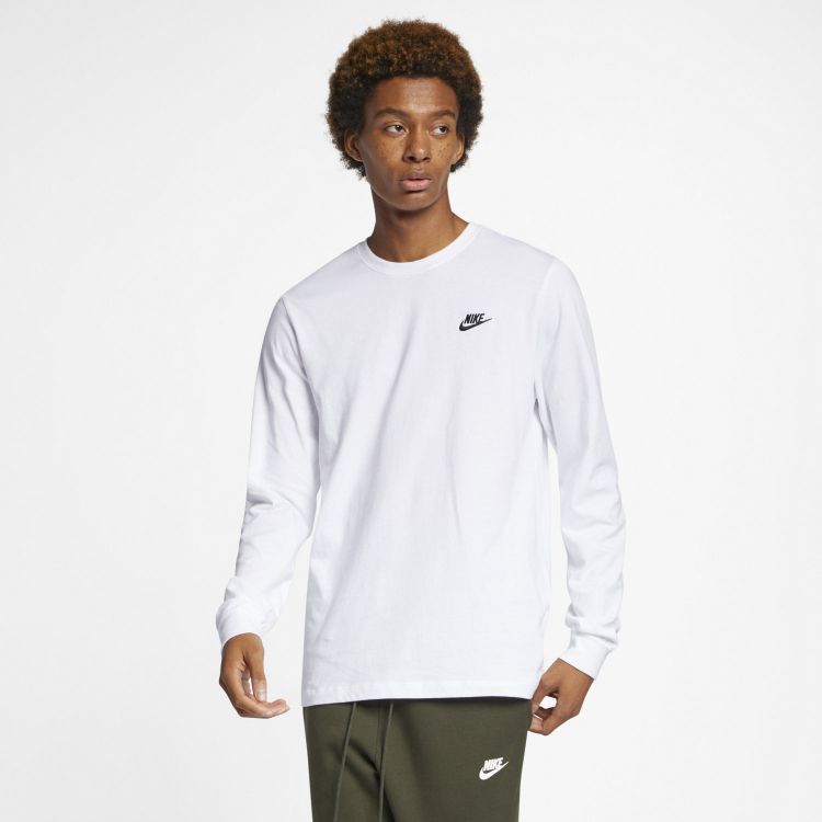 NIKE ナイキ AR5194-100 クラブ L/S Tシャツ メンズ 長袖Tシャツ