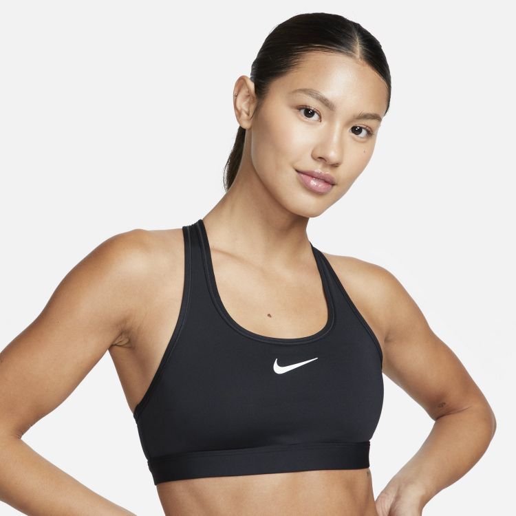 NIKE ナイキ DX6822-010 ウィメンズ スウッシュ MED SPT ブラ レディース スポーツブラ