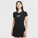 NIKE ナイキ HF9723-010 ウィメンズ NSW NK チル EDAY ニット S/S Tシャツ レディース Tシャツ