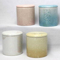 ミニ骨壺2寸カラー直径6.3cm高6.7cmシリコンパッキンラスターブルーラスター白ゆずさくら