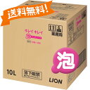 キレイキレイ 薬用 泡ハンドソープ 業務用 10L ライオン 殺菌＋消毒 (コック付き) 大容量 大型