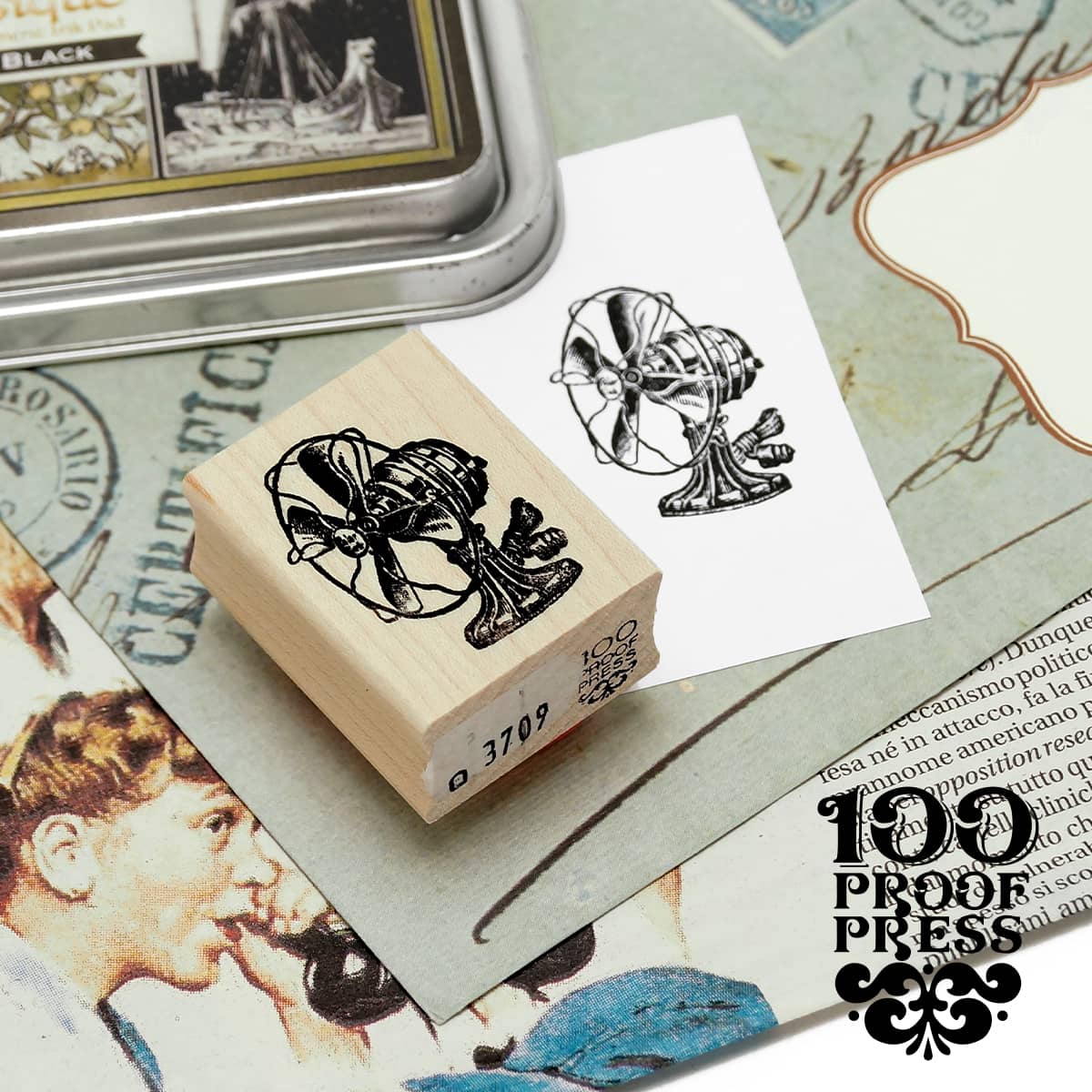 С ͢  ƥ 饷å  Ϥ ե 100ץ롼եץ쥹 100 Proof Press #3709  Polar Cub House Fan