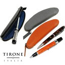 直輸入 ティローネ デザイン TIRONE DESIGN ペンケース SAFFIANO