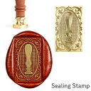 シーリングスタンプ ヘッド < Sealing Stamp > スクエア型 変形 シーリングスタンプ adesso 交換用 スタンプヘッド シーリングワックス 封蝋 おしゃれ かわいい 付け替え 招待状 結婚式 diy 手紙 単品 替えスタンプ