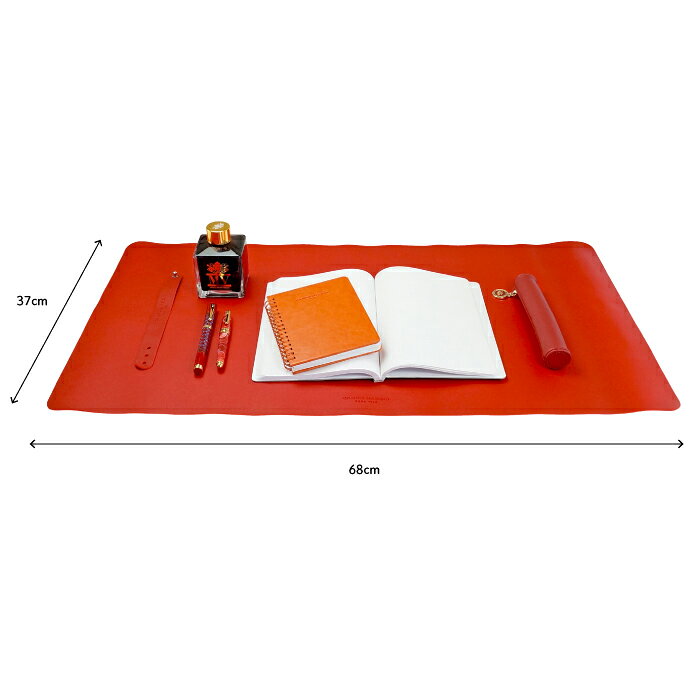 CAMPO MARZIO MARTIN DESK PAD カンポマルツィオ デスクパッド イタリア ブランド 持ち運び可能 オフィス 事務 デスクマット おしゃれ リモート 在宅 ギフト プレゼント ビジネス nipinter-10002378 adesso (アデッソ) サンプル画像3