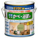 ペンキ 塗料 DIY ニッペ 水性エコファミリー 0.7L 色:16マッチャ ニッペホームオンライン | 体に安全低臭 防カビ 水性塗料