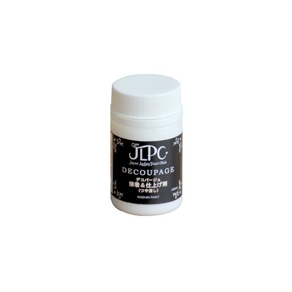 ペンキ ペイント 塗料 和信ペイント デコパージュ 接着&仕上げ剤 つや消し 100ml JLPC001 ニッペホームオンライン | デコパージュ用接着仕上げ剤