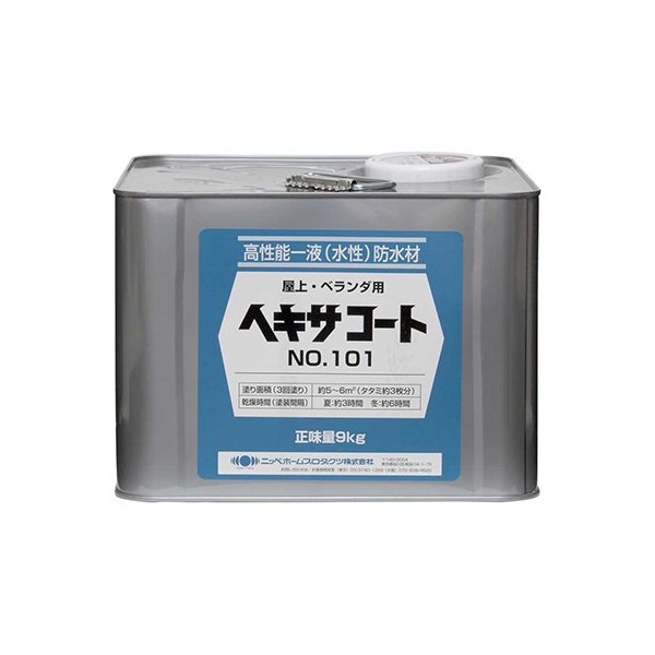 【スーパーセール30%OFF】ペンキ ペイント 塗料 ヘキサコートNO.1019kg ニッペホームオンライン | ベランダ・バルコニー・屋上床 防水耐候性2倍水...