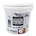 ニッペ しっくい風 水性 ペイント DIY STYLE MORUMORU(モルモル) 14kg 白 ニッペ ホームプロダクツ | 塗料 塗装しっくい風 漆喰風 屋内 屋外 デコボコ 意匠 模様付け 防カビ 防藻 壁紙 コンクリート モルタル 目地埋め 穴埋め 爪とぎ防止 1