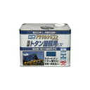 ペンキ 水性 塗料 ニッペ 速乾 塩害・酸性雨 高耐久 水性塗料 | 水性トタン屋根用UV 7L 7色