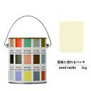 ペンキ 水性塗料 DIY ROOMBLOOM Matte sandcastle 1kg 肌 ベージュ 日本ペイント | 水性ペンキ 水性塗料 室内壁 壁紙 室内...