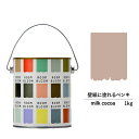 ペンキ 水性塗料 DIY ROOMBLOOM Matte milkcocoa 1kg 赤 茶 レッド ブラウン 日本ペイント |塗装 塗料 水性ペンキ 水性塗料 ローラー ハケ 室内壁 壁紙 室内用ペイント 壁塗料 屋内 赤茶色塗料 缶塗装 ニッペ 模様替え