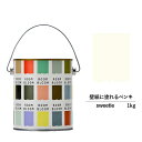 【スーパーセール対応 50%OFF】 ペンキ 水性塗料 DIY ROOMBLOOM Matte sweetie 1kg 黄 イエロー 日本ペイント |塗装 塗料...